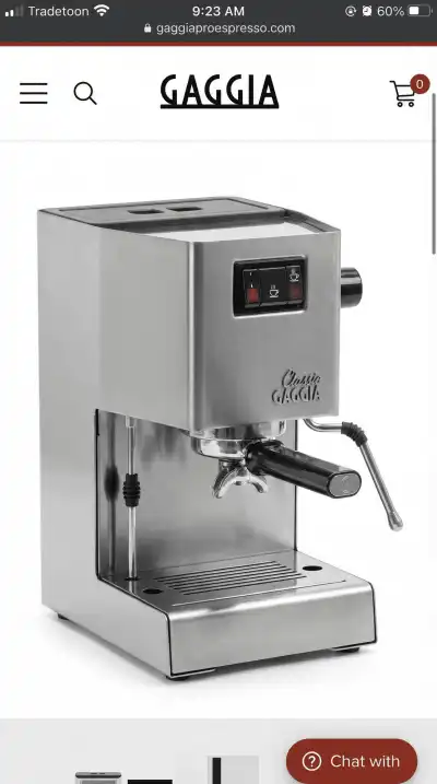 Gaggia Classic Pro Espresso Machine