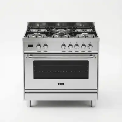 Ilve 90cm Freestanding Dual Fuel Cooker